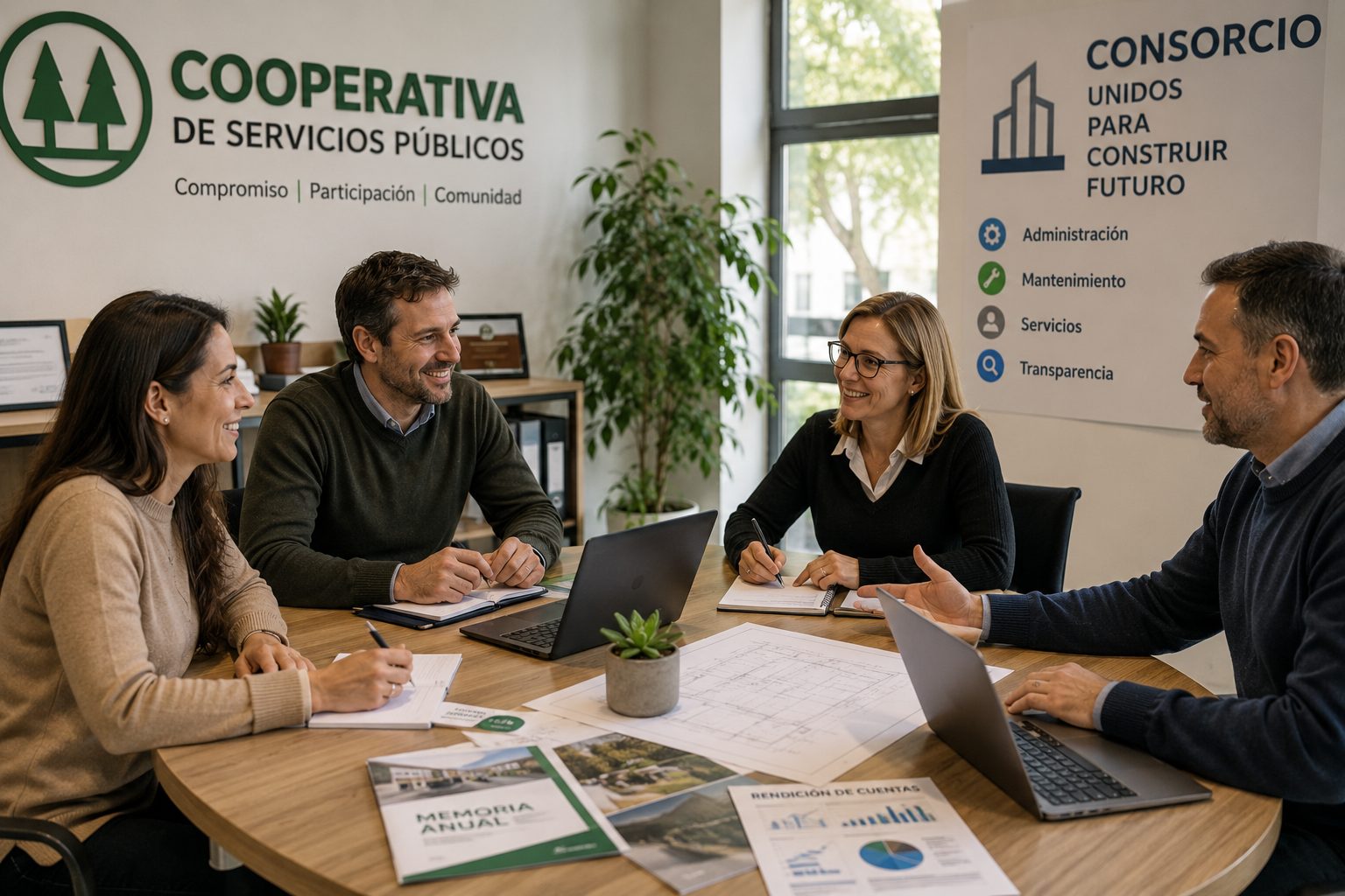 Cooperativas y consorcios