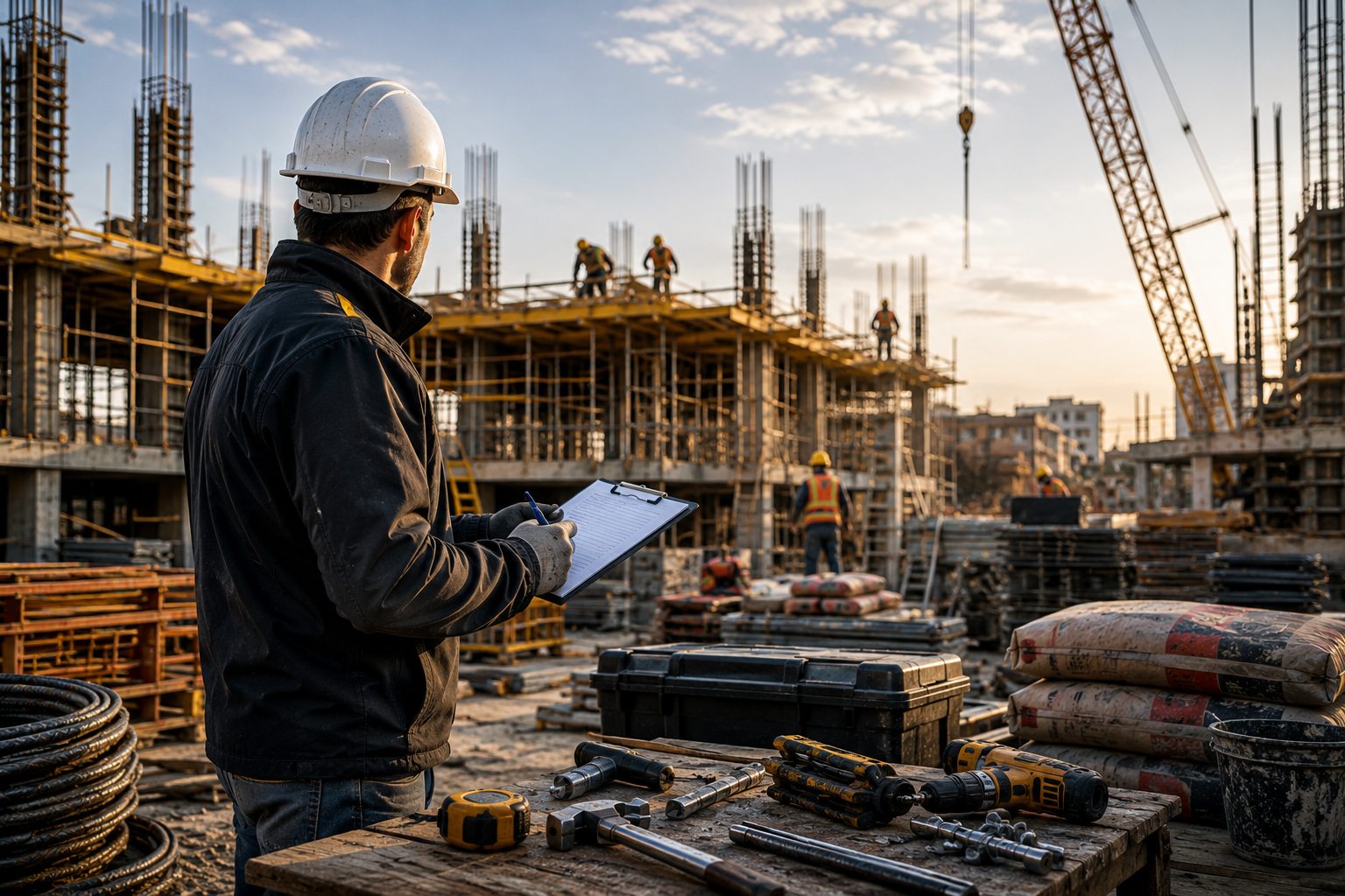 Construcción y obras · Cincorba abastece a constructoras y obras civiles