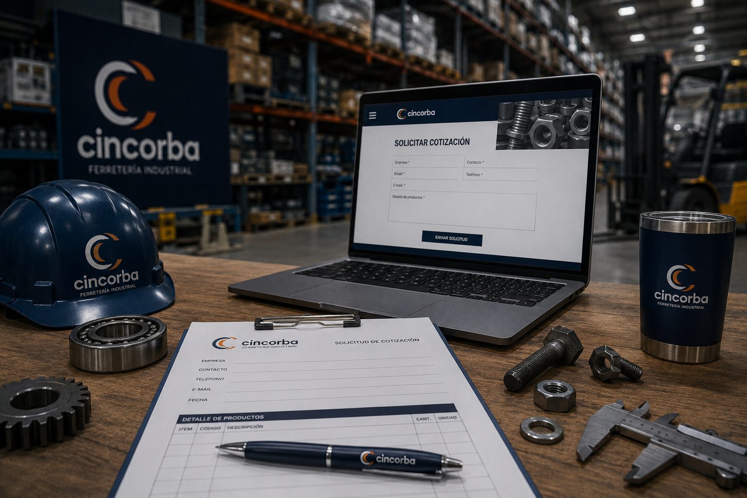 Proveedor industrial B2B en Córdoba con alcance nacional: qué es Cincorba y cómo trabaja